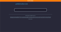 Desktop Screenshot of polskitrucker.com